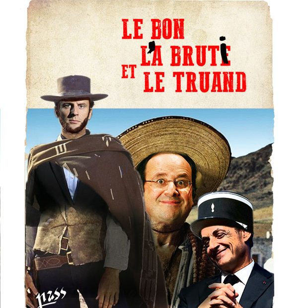 Macron, Sarkozy, Hollande