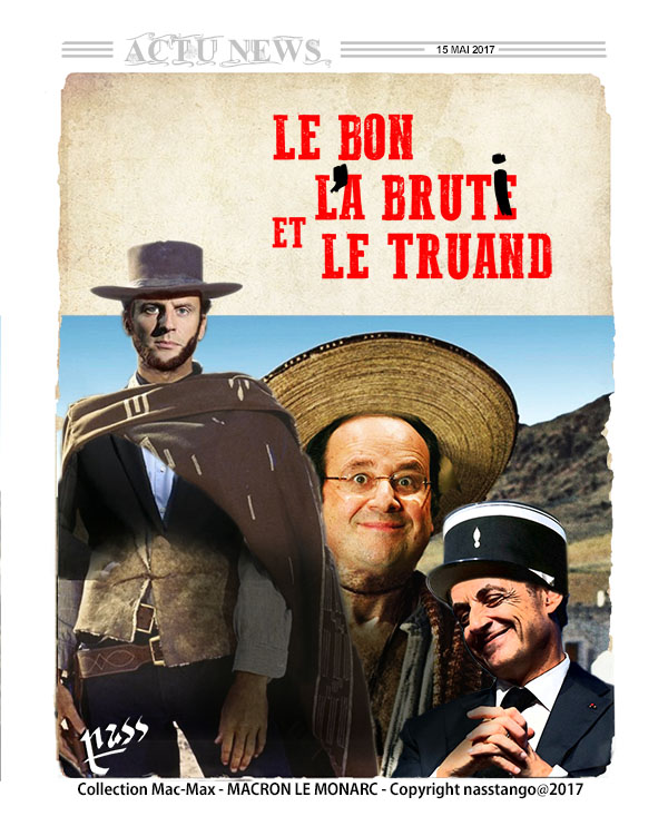 Macron, Sarkozy, Hollande