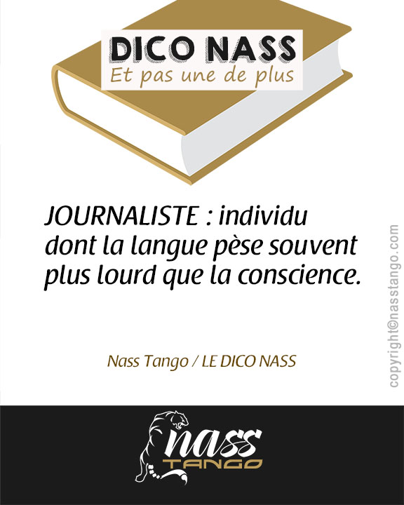 DICO NASS : Journaliste