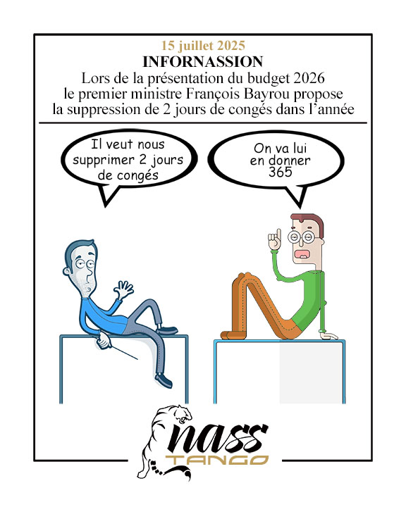 365 JOURS DE CONGÉS