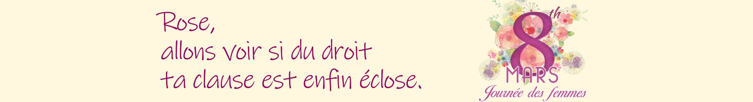 28 mars journée internationale des droits des femmes
